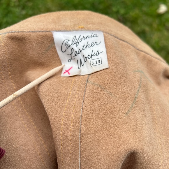 California Leather Works Suede Jumper - Picture 8 of 11